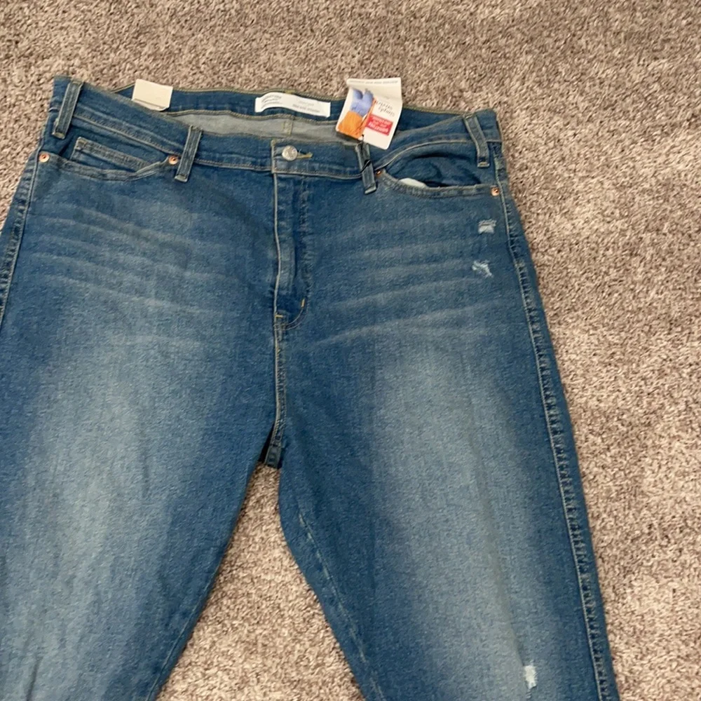 Signature Levi's Strauss heritage high rise straight_4